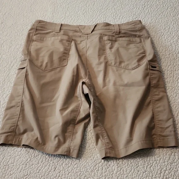 511 Tactical Apex 11" Khaki Cargo Shorts Cotton Blend Hiking Flex-tac Gorpcore - Picture 3 of 9